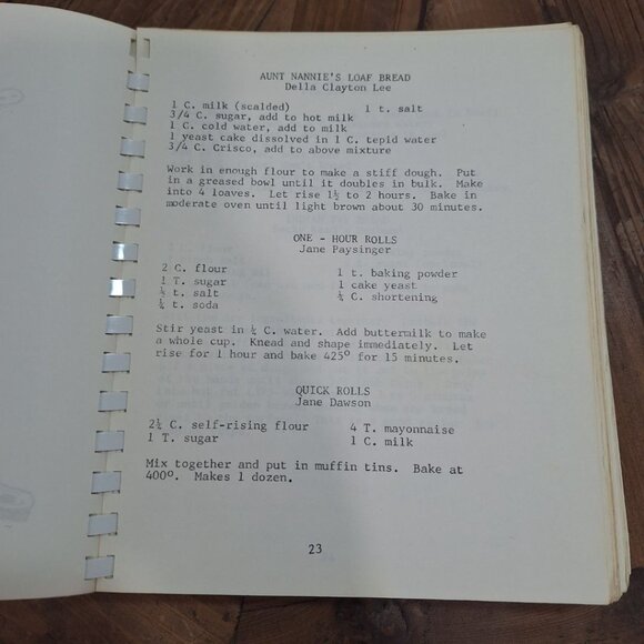 Martin's College Ladies Club Cook Book Second Edition Luker Recipes 1970s 80s - Picture 14 of 16